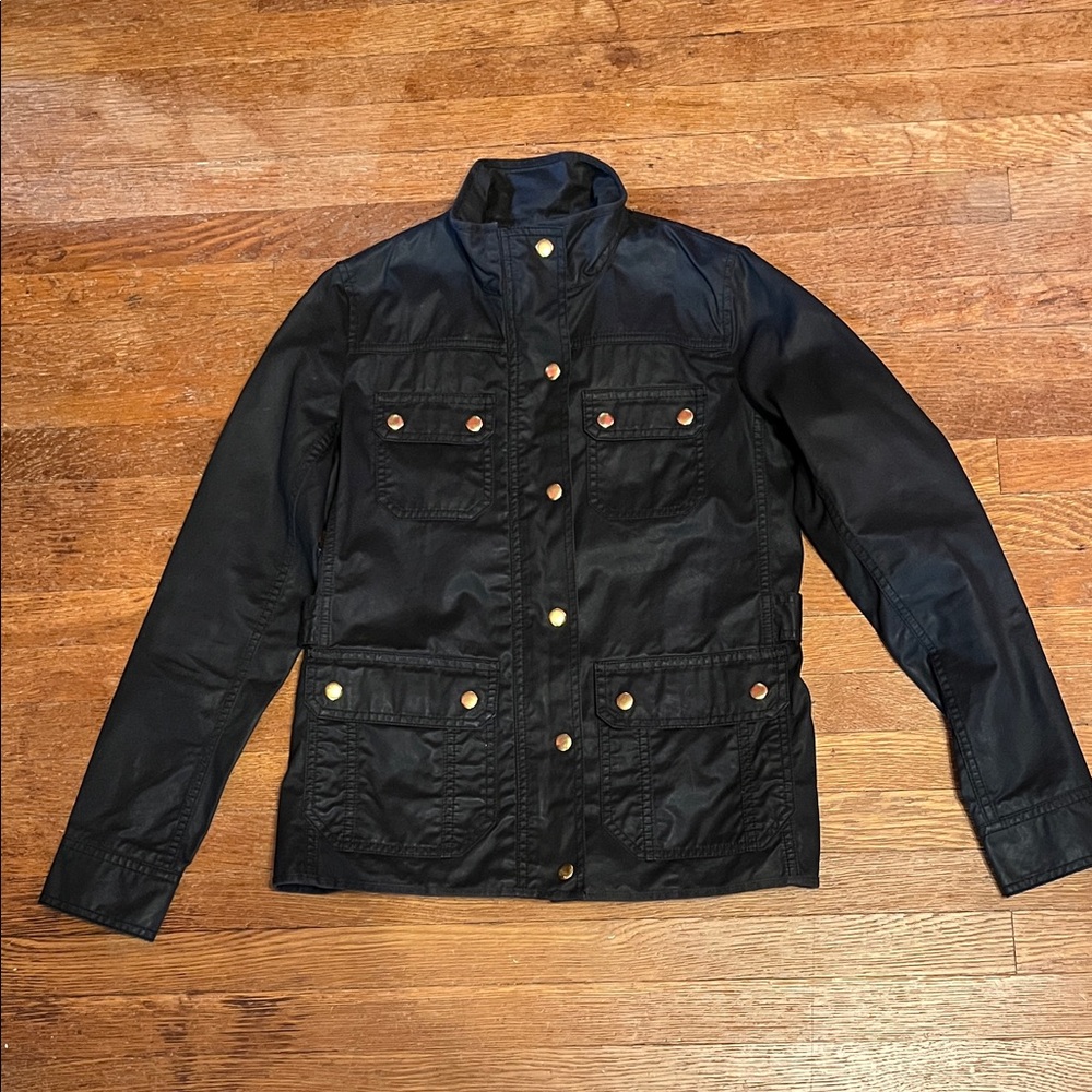 J. Crew Black Utility Field Jacket size XS